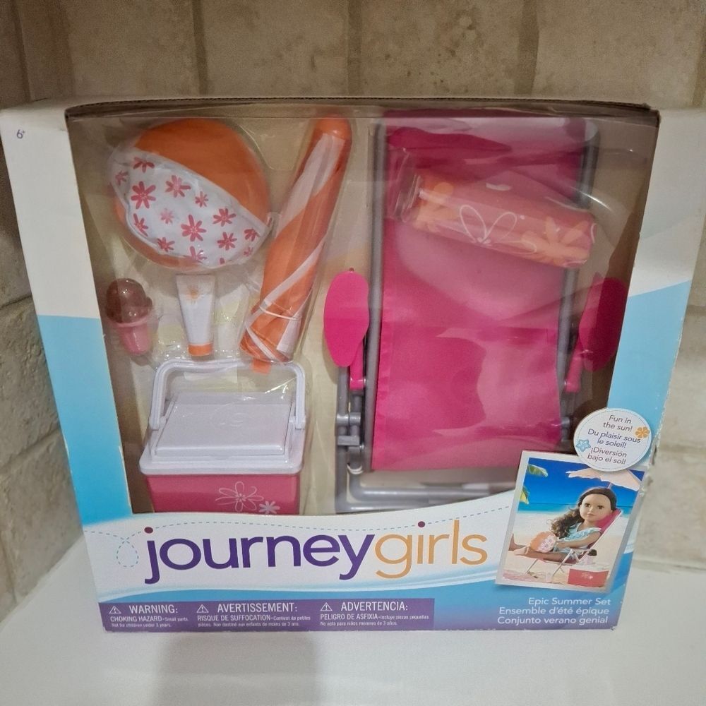 Journey Girls 18" Doll Beach Accessories RARE